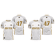 thumbnail image 1 of Summer 3d Impresión 47 Camiseta para Hombre Jersey Transpirable Al Aire Libre (47 S) Blanco, 1 of 5