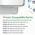 thumbnail image 3 of 61XL Ink Cartridges Compatible for HP 61 Ink Cartridge Combo Pack for Printer Ink HP 61 for Envy 4500 4502 5530 DeskJet 1000 1010 2050 2500 Officejet 4630 4635 Printer (Black, Tri-Color), 3 of 8
