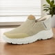 thumbnail image 4 of Para Correr Mocasines Sin Cordones Lona Manos Libres Con Viscoelástica Hombres, 4 of 9