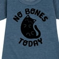 thumbnail image 3 of Instant Message - No Bones Today Melty Cat - Toddler And Youth Girls Fleece Dress, 3 of 6