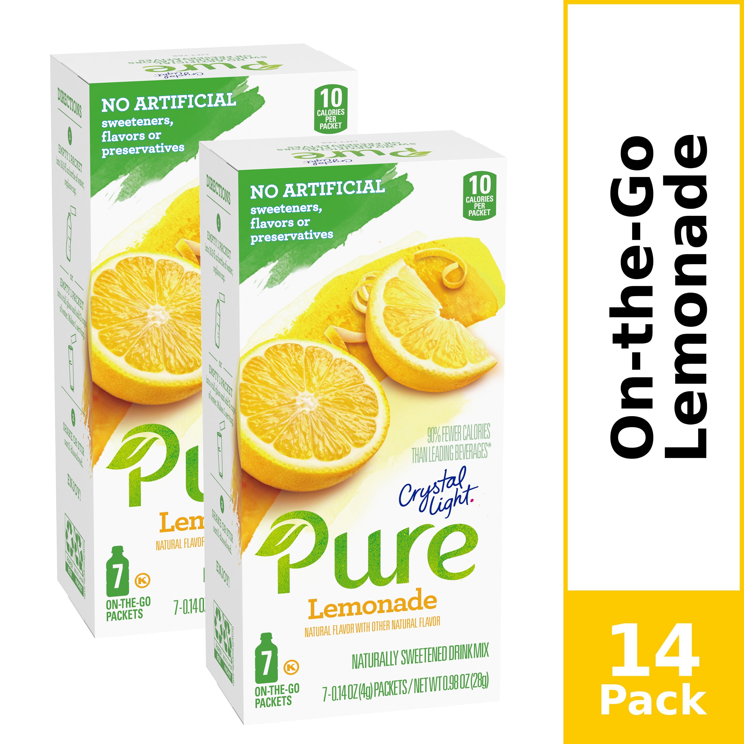 Crystal Light Pure Lemonade