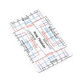thumbnail image 2 of Maytalsory Guitar String Pitch Straight Rulers Music Accessory Measuring Tool Tools Parts Lightweight High Definition, 2 of 6