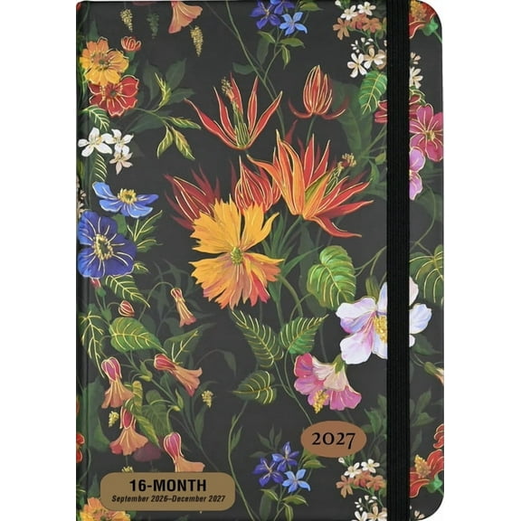 2027 Floral Paradise Weekly Planner (16 Months, Sept 2026 to Dec 2027), (Paperback)