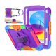 thumbnail image 1 of wonima44 SEYMAC stock Case for iPad (A16) 11th/10th Generation 11''/10.9'' 2025/2022, Full-Body Drop Protection Case with Screen Protector &360° Rotate Hand Strap/Stand, Purple+Colorful, 1 of 1
