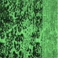 thumbnail image 1 of Ahgly Company Indoor Square Abstract Emerald Green Modern Area Rugs, 3' Square, 1 of 4