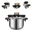 thumbnail image 6 of TISHITA Pressure Pot Gas Cookware Multifunction Portable Canning Pot Cooking Pot for Household Dining Room Restaurant 8L, 6 of 8