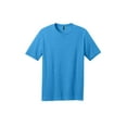 thumbnail image 2 of District Made Mens Perfect Blend Crew Tee-L (Heathered Bright Turquoise), 2 of 3