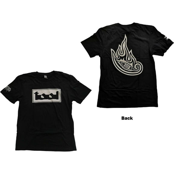 Men's Tool Wirebox (Back Print) Slim Fit T-shirt Small Black