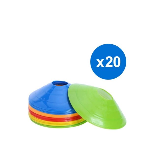 Set de conos de entrenamiento Crossfit Fitness 20 piezas