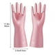 thumbnail image 3 of Guantes impermeables, colores surtidos, fáciles de limpiar, guantes para tareas domésticas, protección duradera, guantes de trabajo., 3 of 9