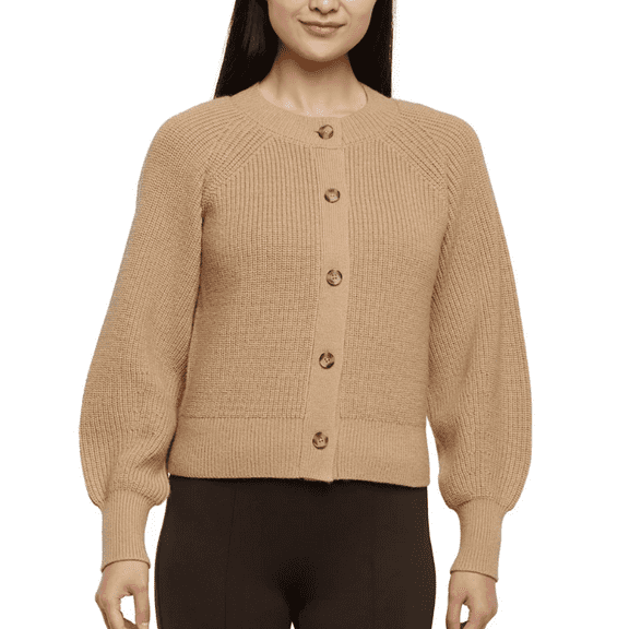 Banana Republic Women's Button Front Cardigan Tan Small