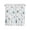 White Teal, variant on Tier Curtains 45 Inches Long, Blue Floral Spring Window Treatment Curtain Drapes, Farmhouse Poppy Botanical Small Curtain Drapes for Bathroom Laundry Room, 27.5"x45", 2 Panels