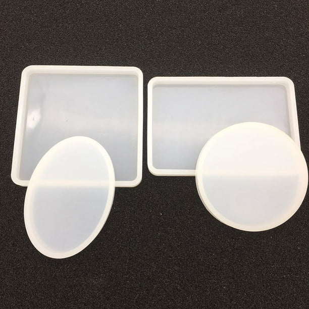 unbranded 6Ud De Silicona Transparentes Para Resina Epoxi Con Transparencia Para Manualidades