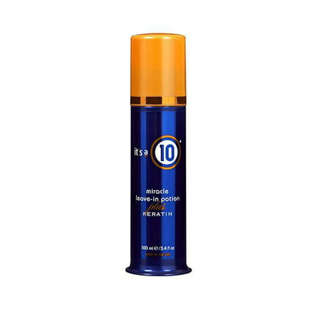 Its A 10 Miracle Leave-In Potion Plus Keratin, 3.4 Fl (The Best Keratin Straightening Treatment)