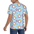 thumbnail image 5 of Haiem Hip Hop Hipster Baseball Jersey Button Down Shirts Sports Uniforms Men Women Jersey(Gnome Pool Party,3X-Large), 5 of 9