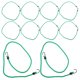thumbnail image 4 of 10 cuerdas elásticas con gancho para equipaje portátil, correas de embalaje para exteriores con gancho., 4 of 6