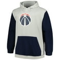 thumbnail image 2 of Men's Fanatics Navy/Silver Washington Wizards Big & Tall Primary Arctic Pullover Hoodie, 2 of 3