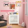 thumbnail image 3 of Costway MDF Toy Box Large Storage Wooden Toy Organizer with Convenient Lid, 3 of 10