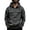 08#Dark Gray, variant on Fashion Streetwear Hooded Sweatshirt for Men, Casual Quarter Zip Pullover Hoodie,Fall Winter Utility Style Daily Outerwear Clothes with Pocket, Army Green XL