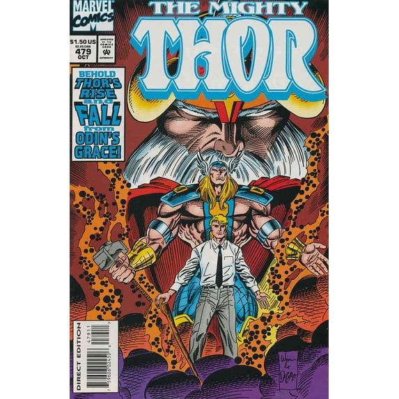 Thor #479 VF ; Marvel Comic Book