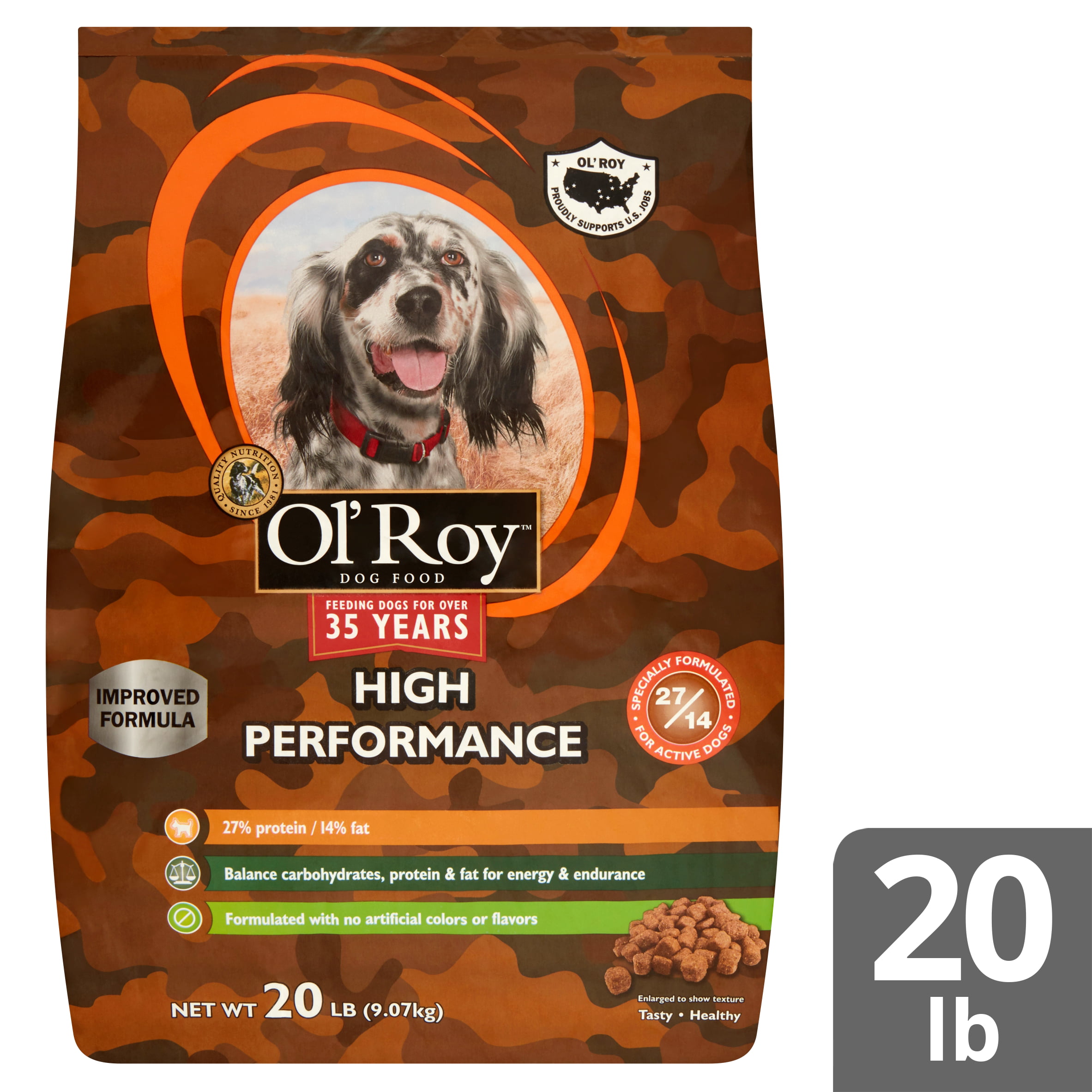 Ol' Roy High Performance Dry Dog Food 