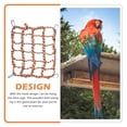 thumbnail image 4 of SHOWERORO 2 Hammock Nets Climbing Rope Net Cotton Rope Yellow Bird Owners Swinging, 4 of 4