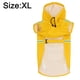 thumbnail image 2 of Impermeable para perros con sombrero, poncho para mascotas, impermeable, reflectante, cómodo, impermeable para perros, 2 of 5