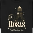 thumbnail image 3 of Disney Wish - Rosas Wish You Were Here - Men's Crew Neck Fleece Pullover, 3 of 5