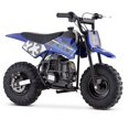 thumbnail image 3 of HOVERHEART Mini Kid Dirt Bike, Motorcycle Dimensions 38''L x 22''W x 26''H, 50 CC 2-Stroke Dirt Bike With Off-Road Tire, W/ EPA Approved Gas Powered Engine for Kids over Age 8 (Model: DB02), 3 of 10