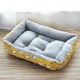 thumbnail image 2 of Camas para perros Ropa de cama suave para mascotas Cama cálida para dormir en invierno Casa nido para mascotas pequeñas y medianas Amarillo L, 2 of 8