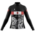 thumbnail image 1 of Chandail de Cyclisme à Manches Longues Canada Crank pour Femmes - TP, 1 of 3