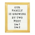 thumbnail image 3 of Ornaments by Elves Personalized Baby First Christmas Ornament 2024 Baby Letter Board Ornament .25lbs, 3 of 9