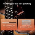 thumbnail image 5 of Guitar Fret Tools Crowning File Fret Dressing File + Fretboard Guard Protector Luthier Tools for Gui, 5 of 5