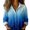 Blue, variant on Summer Tops, Duoif Women's Fall Long Sleeve Work Blouse, Cozy Textured Collar Shirts for Women Bronze XXL