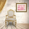thumbnail image 3 of Oppenheimer, Michelle 32x25 Gold Ornate Wood Framed with Double Matting Museum Art Print Titled - Pink Mirrors, 3 of 4