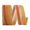 Orange, variant on JAM Paper Stripe Fall Multi-color Polyester Ribbon, 720 x 1.5