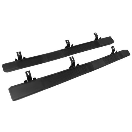 1 Pair Step Bar, Car Side Step Bar For Jeep Wrangler 4dr 2007-2016 Durable ABS Running Board