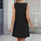 thumbnail image 3 of WILLBEST Vestidos Largos Casuales Para Mujer Vestido Informal De Verano Con Bolsillo Para Mujer, Vestido Playero De Color Liso Con Cuello En V, 3 of 3
