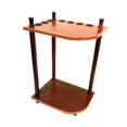 thumbnail image 2 of Soporte de palo de piscina, soporte de palo de billar, contiene 7 señales de soporte de piso, estante de señal de billar de madera, estante de señal, 2 of 8