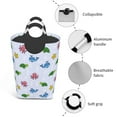 thumbnail image 3 of Salouo Sea Turtle Whale for Dirty Clothes Hamper,Extra Large Hamper Basket Bin 1-Pack Big Laundry Baskets with Handles Laundry Hampers Fits for Bedroom & Living Room, 3 of 5