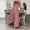 Pink, variant on Women's V-Neck Sleeveless Wide Leg Jumpsuit with Adjustable Straps & Back Bow Tie Spring Summer Flowy Romper Red,S