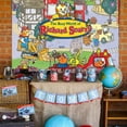 thumbnail image 3 of The Busy World of Richard Scarry Backdrop Banner Party Supplies Poster Movie Theme Background for Photography Birthday Decorations, 3 of 5