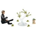 thumbnail image 2 of Star Wars: The Book of Boba Fett Vintage Collection Luke Skywalker & Grogu Action Figures 10 cm, 2 of 6