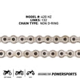 thumbnail image 2 of Niche Sprocket Chain Set for Aprilia RX 50 11/53T 420 Motorcycle MK1004052, 2 of 9