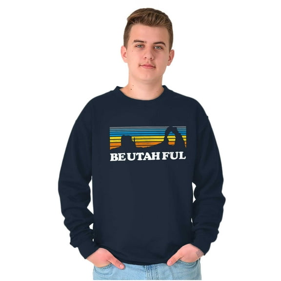 Beutahful Utah Arch State Park Sweatshirt for Men or Women Brisco Brands S