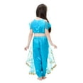 thumbnail image 4 of Girls Jasmine Princess Costume Dress up for Birthday Halloween Christmas Party, 4 of 7