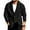 Black, variant on Dellytop Mens Shawl Collar Button Down Open Front Cable Knitted Ribbed Cardigan Sweaters
