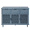 Blue | 3 Doors, variant on Tcbosik 47.2" Buffet Sideboard with 3 Doors and 3 Drawers, Farmhouse Storage Cabinet with Adjustable Shelf, Coffee Bar Cabinet for Kitchen, Living Room, Dining Room, Blue