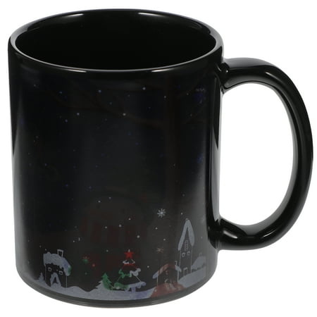 

Merry Christmas Mug Temperature Color Changing Mug Creative Coffee Tea Milk Mug
