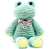 Valentine 21" Stuffed Soft and Cuddly Frog with Red Ribbon